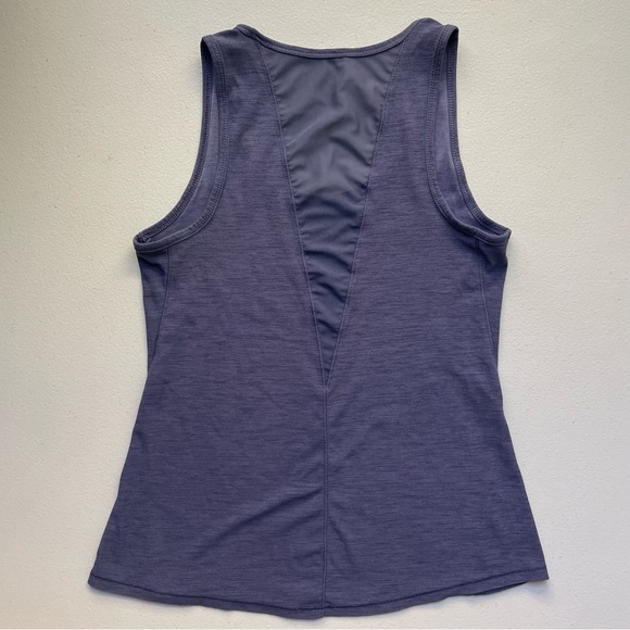Old Navy Breathe ON Mesh-Back Tank, Purple - Picture 2 of 2